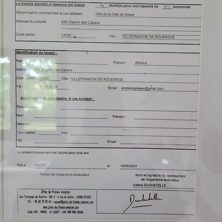 La Cote De Graves 펜션